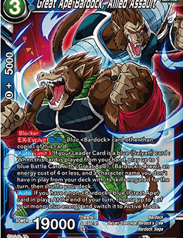 Great Ape Bardock, Allied Assault (P-318) [Tournament Promotion Cards] Online now