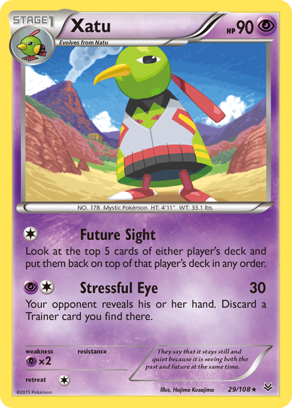 Xatu (29 108) [XY: Roaring Skies] Online Hot Sale