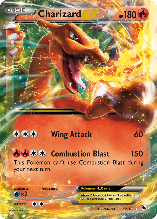 Charizard EX (12 106) [XY: Flashfire] Cheap