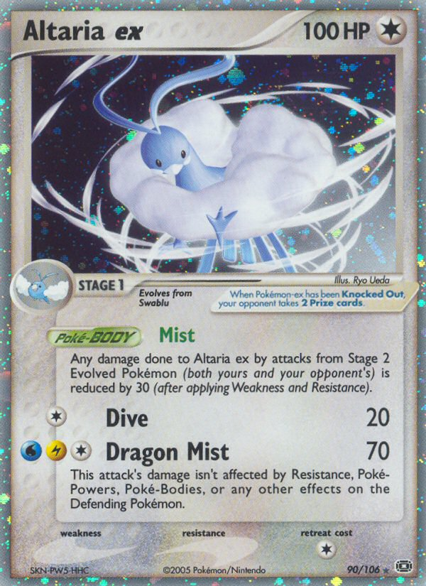 Altaria ex (90 106) [EX: Emerald] Hot on Sale