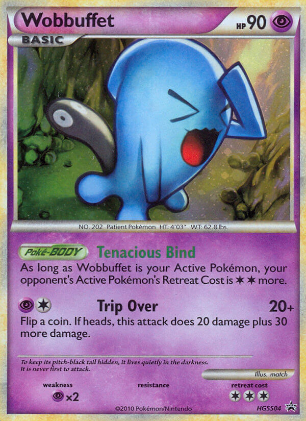 Wobbuffet (HGSS04) [HeartGold & SoulSilver: Black Star Promos] Online Sale