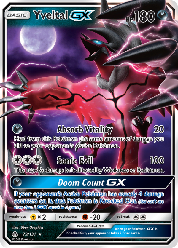 Yveltal GX (79 131) [Sun & Moon: Forbidden Light] Online now