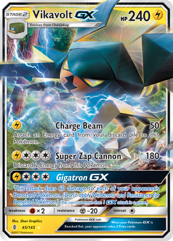 Vikavolt GX (45 145) [Sun & Moon: Guardians Rising] For Cheap