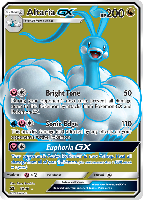 Altaria GX (68 70) [Sun & Moon: Dragon Majesty] For Cheap