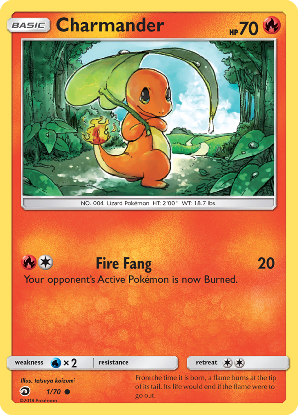 Charmander (1 70) [Sun & Moon: Dragon Majesty] For Discount