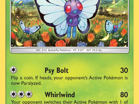 Butterfree (3 149) [Sun & Moon: Base Set] Online Sale