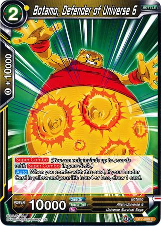 Botamo, Defender of Universe 6 [BT7-088] Online Sale