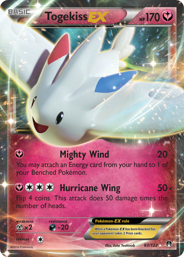 Togekiss EX (83 122) [XY: BREAKpoint] Discount