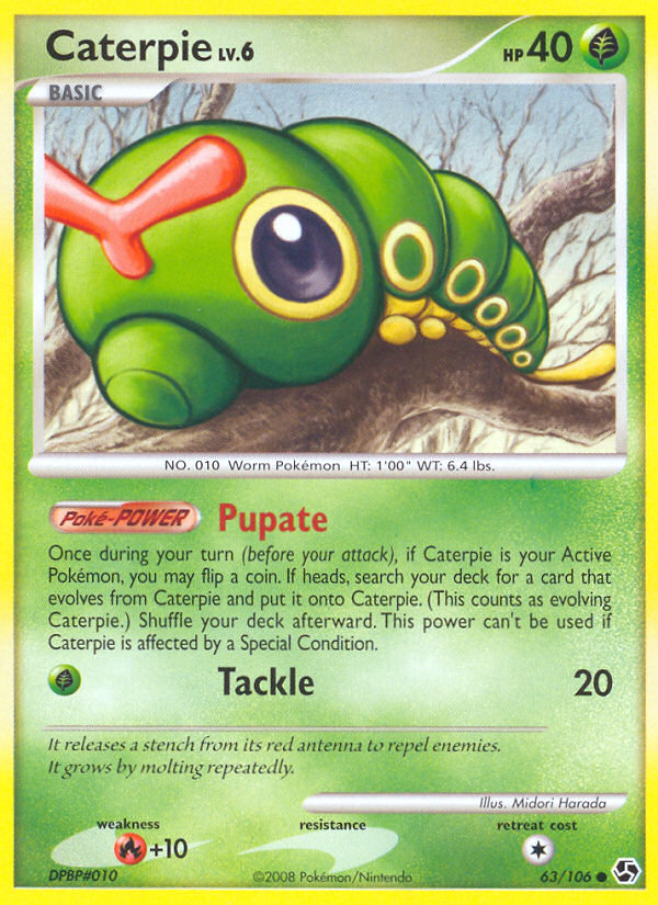 Caterpie (63 106) [Diamond & Pearl: Great Encounters] Online Sale