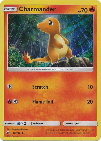 Charmander (18 147) (Premium Collection Promo) [Sun & Moon: Burning Shadows] For Cheap