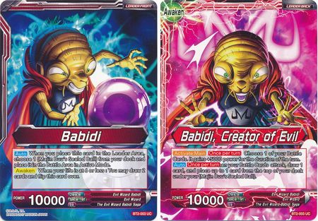 Babidi    Babidi, Creator of Evil [BT2-003] Discount