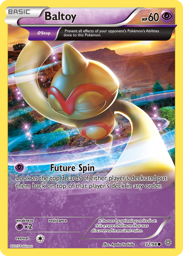 Baltoy (32 98) [XY: Ancient Origins] Online Hot Sale