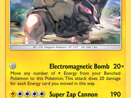 Alolan Golem (37 181) [Sun & Moon: Team Up] Hot on Sale