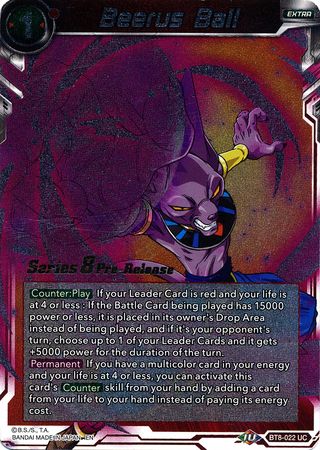 Beerus Ball [BT8-022_PR] For Sale