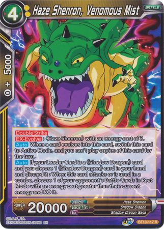 Haze Shenron, Venomous Mist [BT10-117] Cheap