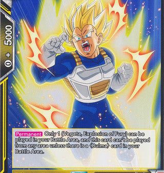 Vegeta, Explosion of Fury [BT8-071] For Sale