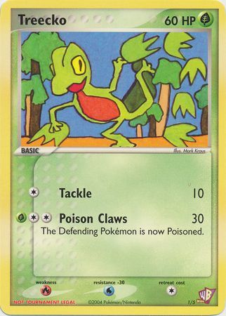 Treecko (1 5) [Kids WB Promos] Supply