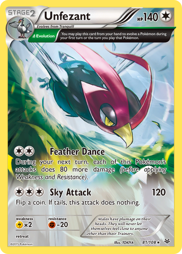 Unfezant (81 108) [XY: Roaring Skies] Fashion