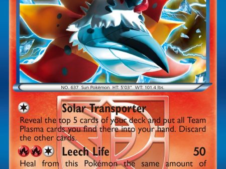 Volcarona (13 101) (Theme Deck Exclusive) [Black & White: Plasma Blast] Online