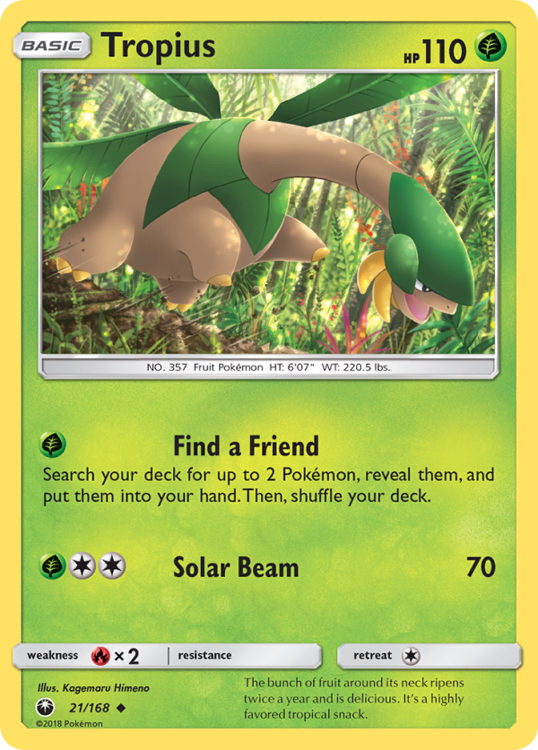 Tropius (21 168) [Sun & Moon: Celestial Storm] Hot on Sale