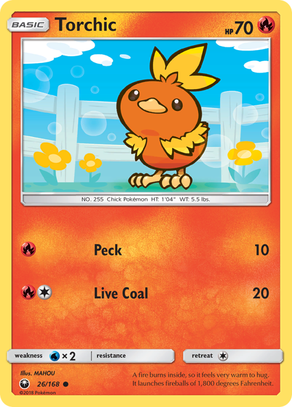 Torchic (26 168) [Sun & Moon: Celestial Storm] For Sale