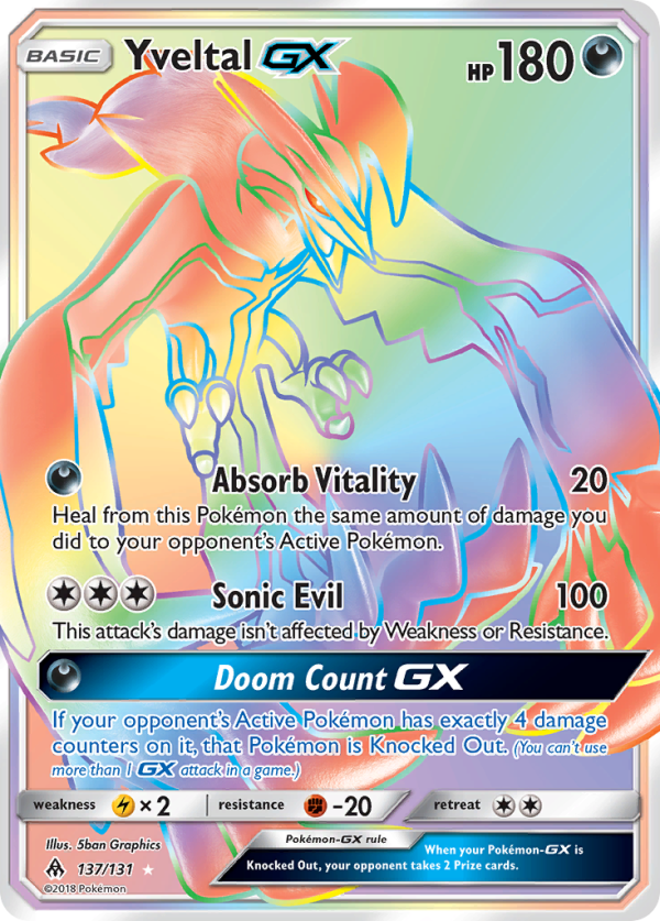 Yveltal GX (137 131) [Sun & Moon: Forbidden Light] Online Sale