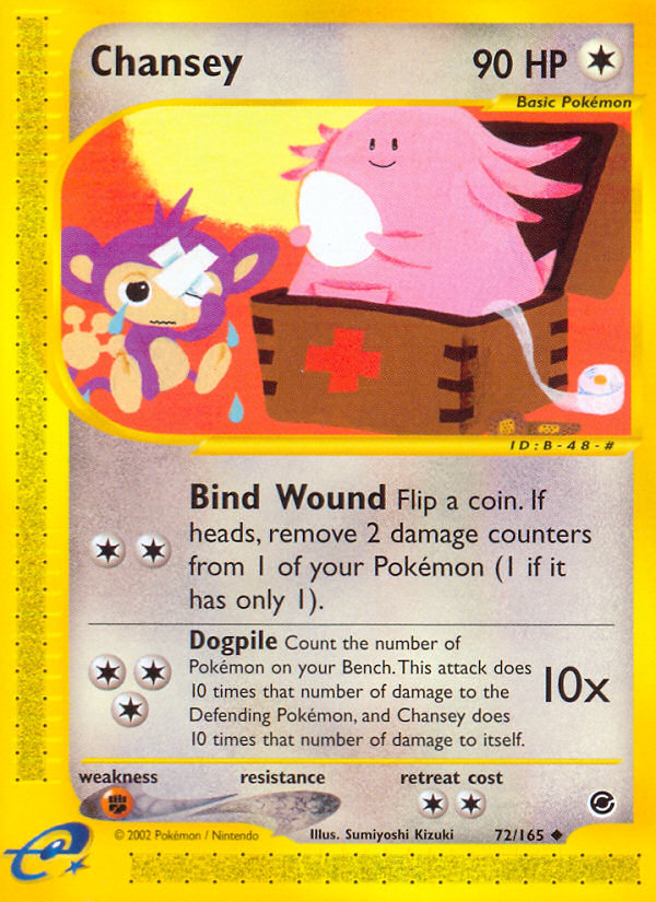 Chansey (72 165) [Expedition: Base Set] Sale