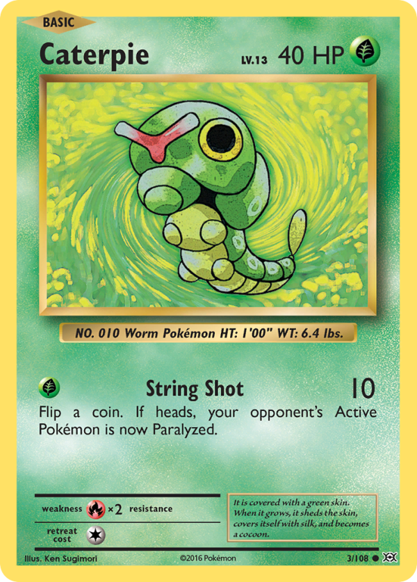 Caterpie (3 108) [XY: Evolutions] Discount