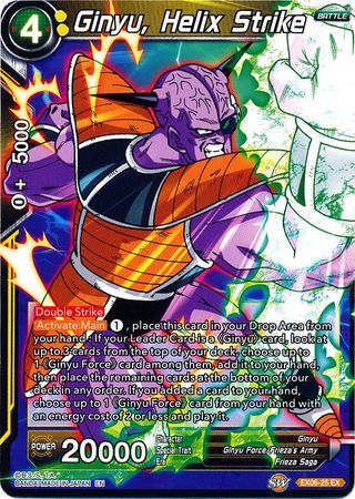 Ginyu, Helix Strike [EX06-25] Hot on Sale