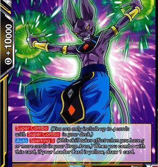 Divine Cry Beerus (BT5-089) [Miraculous Revival] on Sale