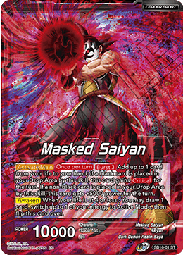 Masked Saiyan    SS3 Bardock, Reborn from Darkness (Starter Deck Exclusive) (SD16-01) [Cross Spirits] Cheap