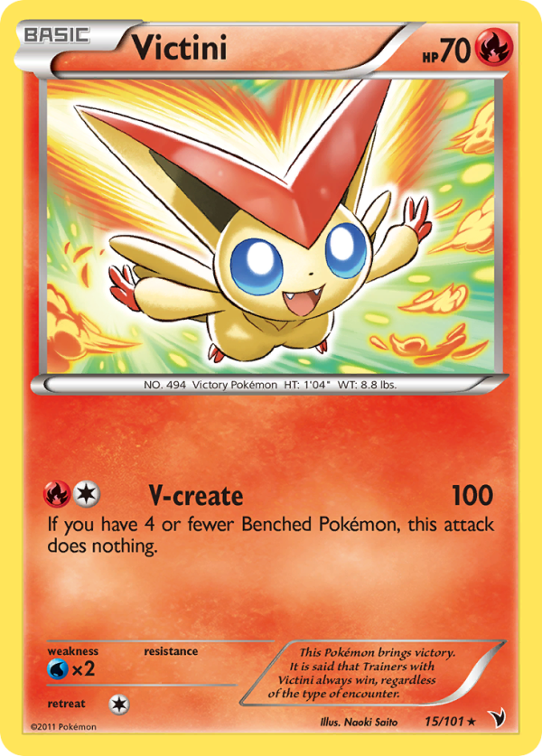 Victini (15 101) [Black & White: Noble Victories] For Cheap