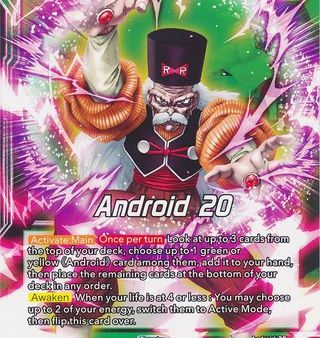 Android 20    Androids 20, 17, & 18, Bionic Renaissance [BT9-038] Discount