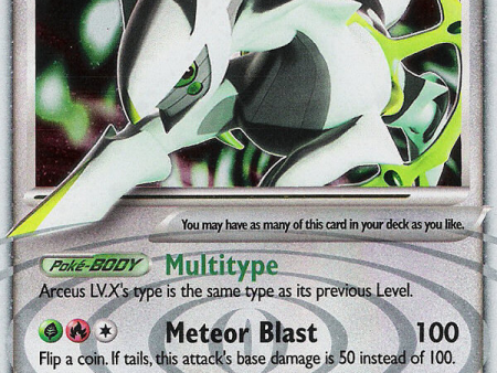 Arceus LV.X (DP56) [Diamond & Pearl: Black Star Promos] For Sale