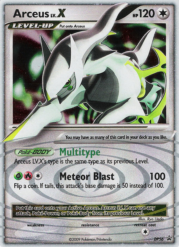 Arceus LV.X (DP56) [Diamond & Pearl: Black Star Promos] For Sale