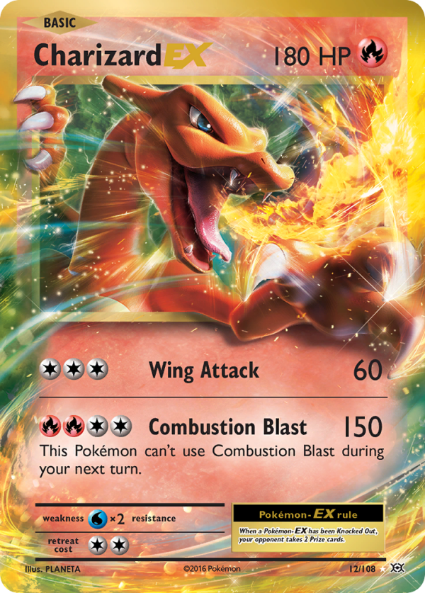 Charizard EX (12 108) [XY: Evolutions] Supply