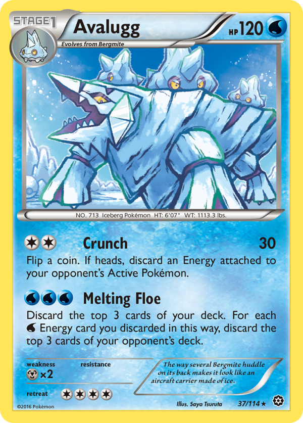 Avalugg (37 114) [XY: Steam Siege] For Cheap