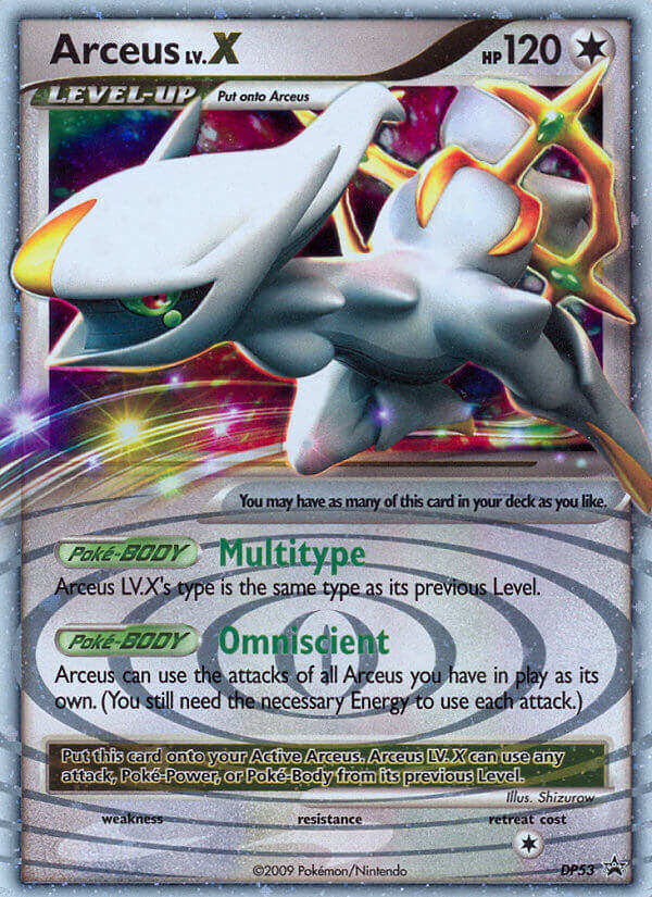 Arceus Lv.X (DP53) [Diamond & Pearl: Black Star Promos] Online Hot Sale