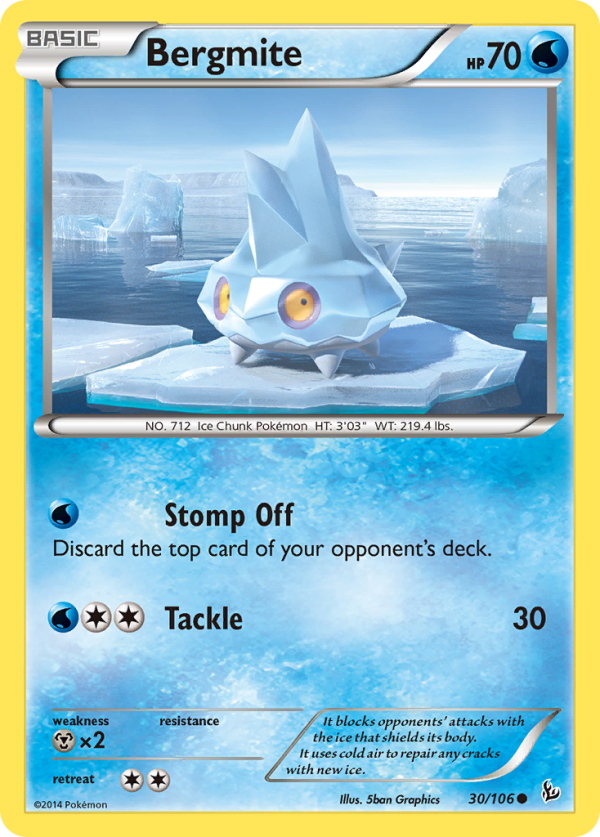 Bergmite (30 106) [XY: Flashfire] Supply