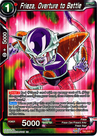 Frieza, Overture to Battle [TB3-005] Hot on Sale