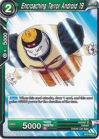 Encroaching Terror Android 19 [BT2-092] Online Hot Sale