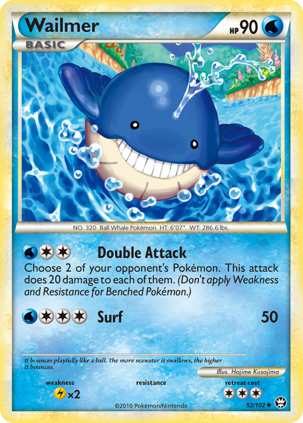 Wailmer (52 102) [HeartGold & SoulSilver: Triumphant] For Sale