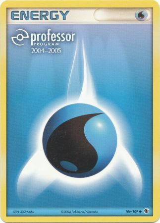 Water Energy (106 109) (2004 2005) [Professor Program Promos] Fashion