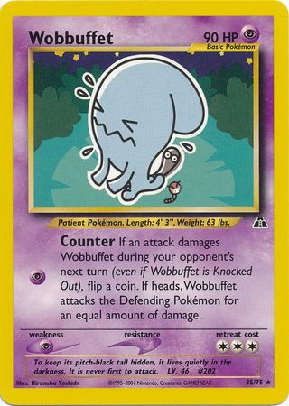 Wobbuffet (35 75) [Neo Discovery Unlimited] Online now