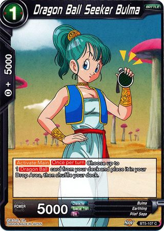 Dragon Ball Seeker Bulma (BT5-107) [Miraculous Revival] Online Sale