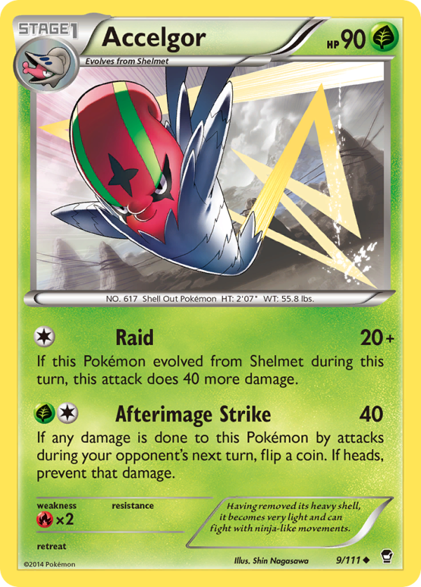 Accelgor (9 111) [XY: Furious Fists] Supply