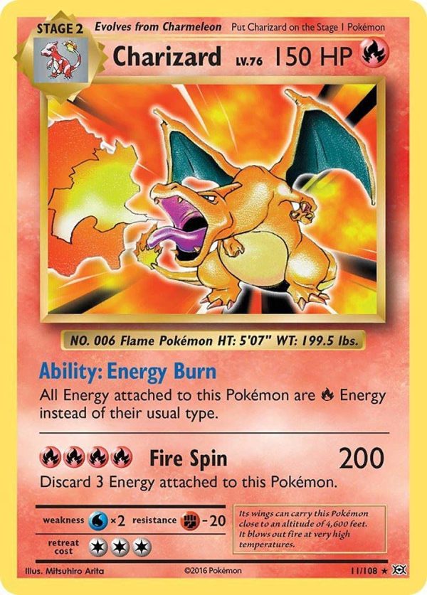 Charizard (11 108) [XY: Evolutions] For Sale