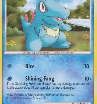 Totodile (8 12) [Diamond & Pearl: Trainer Kit - Manaphy] Online Sale