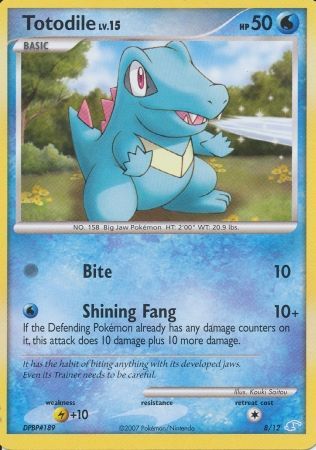 Totodile (8 12) [Diamond & Pearl: Trainer Kit - Manaphy] Online Sale