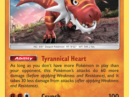 Tyrantrum (69 131) [Sun & Moon: Forbidden Light] Supply